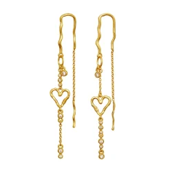 Eliori Øreringe, Gold Plated