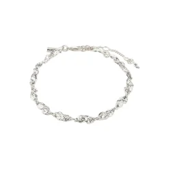 Eliyah Armbånd, Silver Plated, 16,5+3 cm
