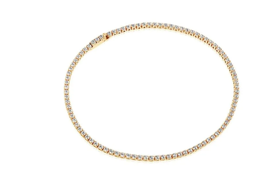 Ellera Armbånd, Guld, 18 cm