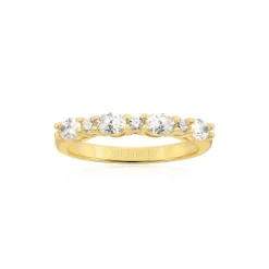 Ellera Ovale Ring, Gold Plated, 52