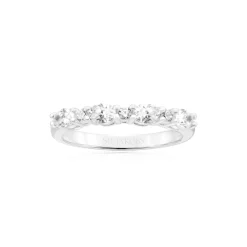 Ellera Ovale Ring, Silver, 54