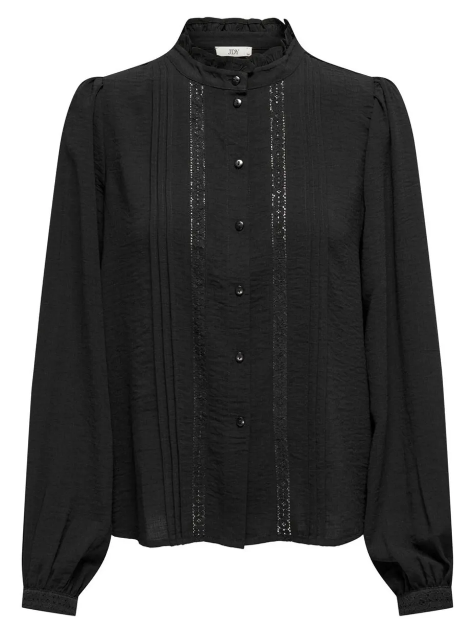 Ellis Lace Bluse, Black, 38