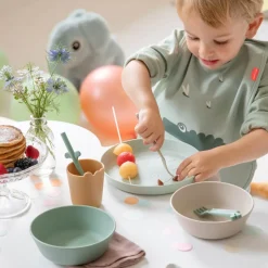 Elphee Børnetallerken, Blå