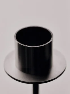 Elysia Candelabra Lysestage, Brushed Stainless Steel