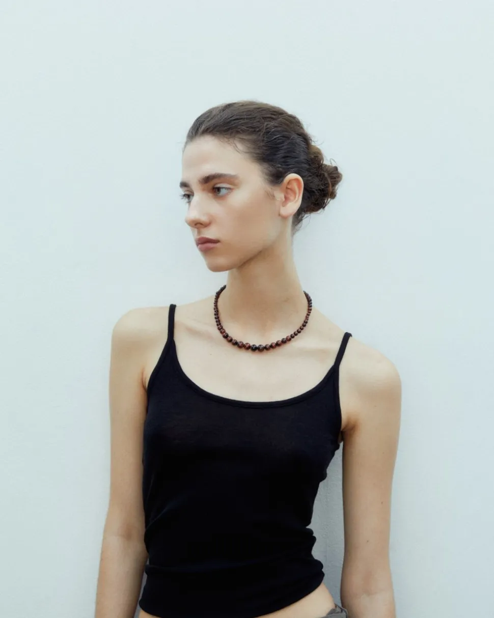 Emberly Halskæde, Silver, 44 cm