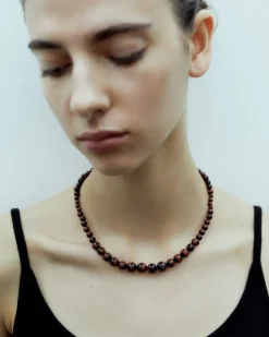 Emberly Halskæde, Silver, 44 cm