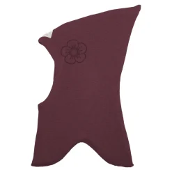 Embroidered Flower Elefanthue, Burgundy, M