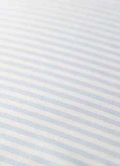 Emilie Sengelinned, Lyseblå Striber, 140x220 cm