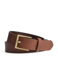 Emira Bælte, Cognac/Gold, 95 cm