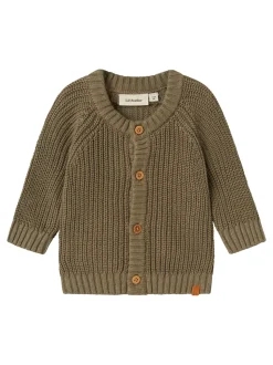 Emlen Knit Cardigan, Overland Trek, 74 cm