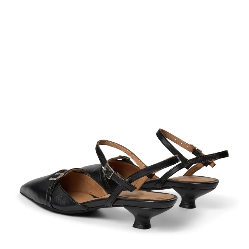 Emmelie Højhælede Sko, Black, 40