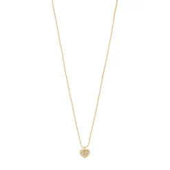 Emmet Halskæde, Gold Plated, 40+9 cm