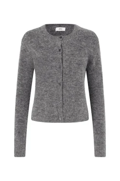 Enada Cardigan, Dark Grey Mel, XL