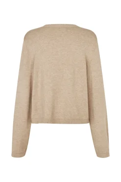 Enjade Langærmet Cardigan, Brindle Mel, M