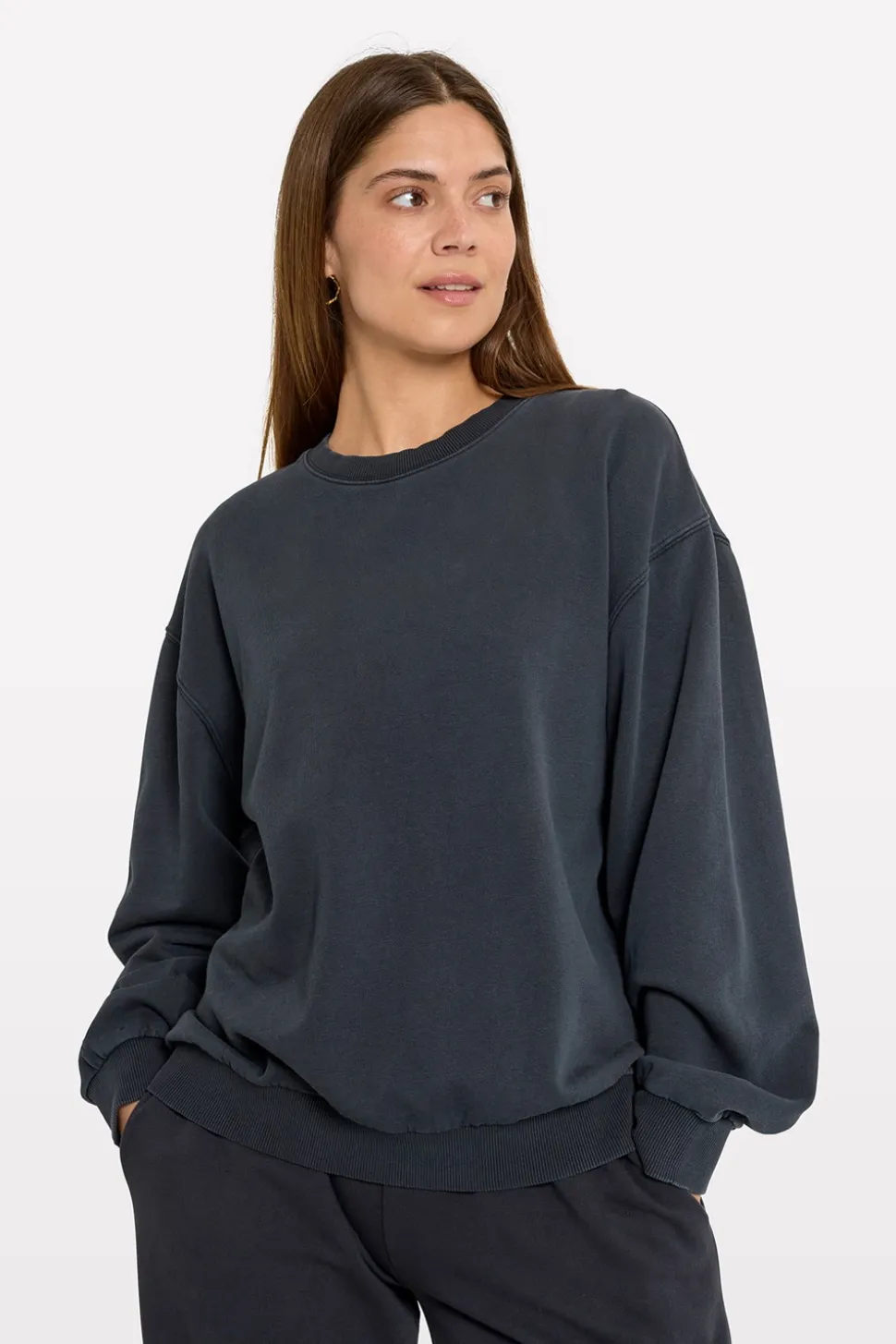 Entour Sweatshirt, Washed Black, XS