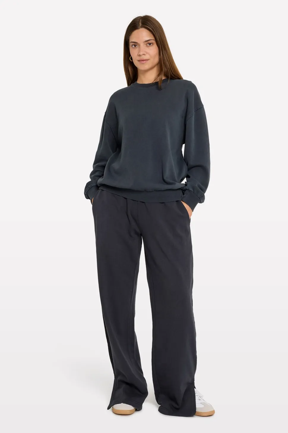 Entour Sweatshirt, Washed Black, XS