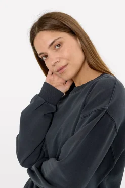 Entour Sweatshirt, Washed Black, XS