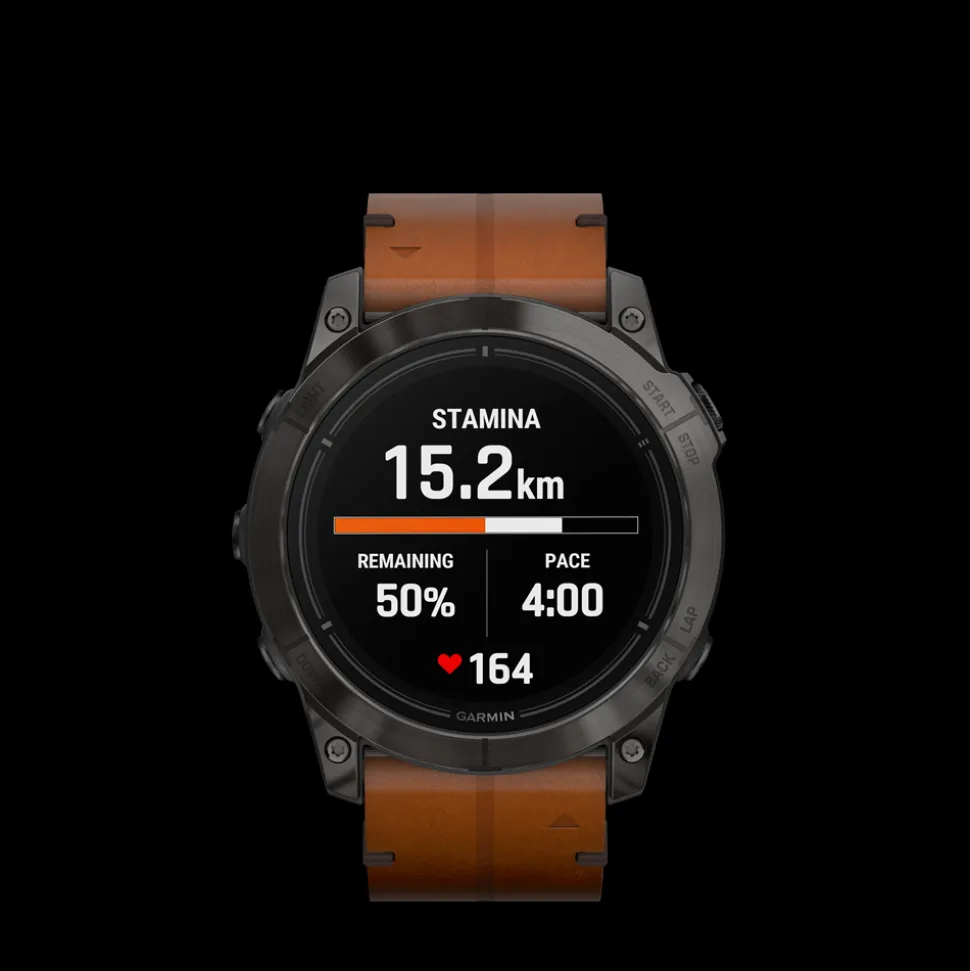 Epix Pro (Gen 2) 010-02804-30 Sapphire Edition Smartwatch, Chestnut, 51 mm