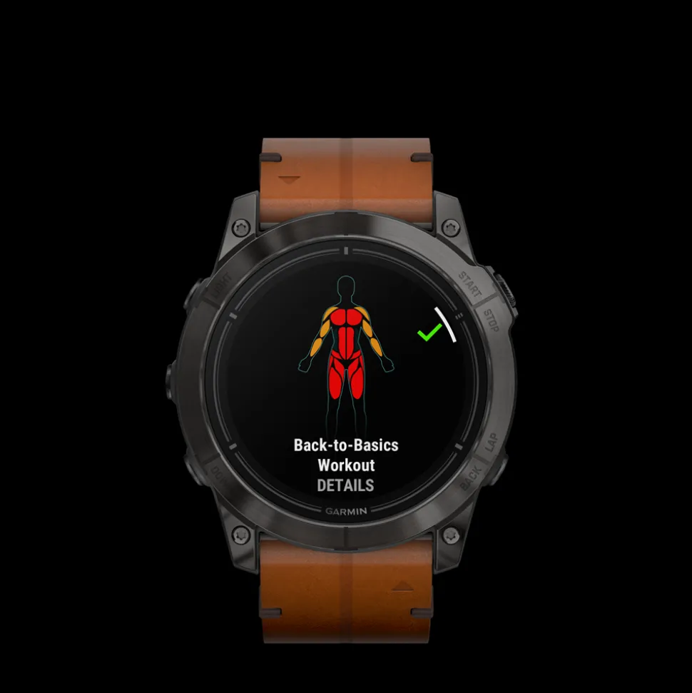 Epix Pro (Gen 2) 010-02804-30 Sapphire Edition Smartwatch, Chestnut, 51 mm