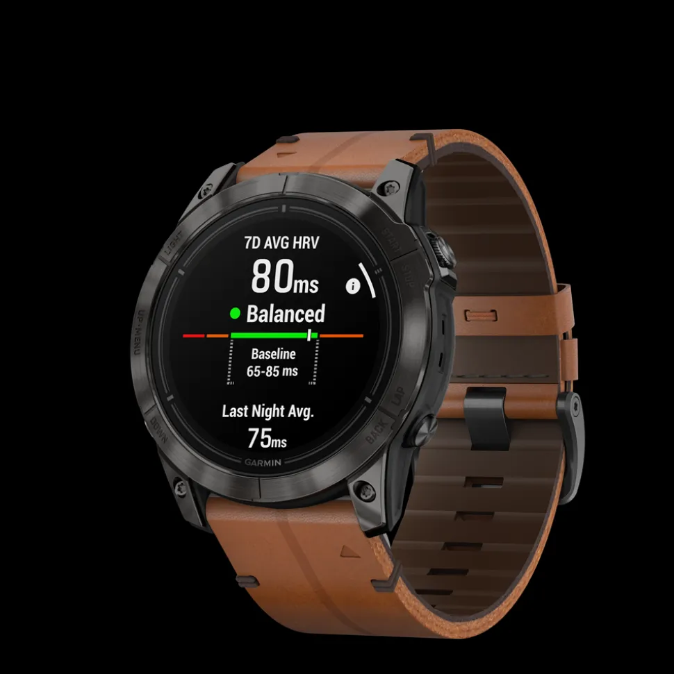 Epix Pro (Gen 2) 010-02804-30 Sapphire Edition Smartwatch, Chestnut, 51 mm