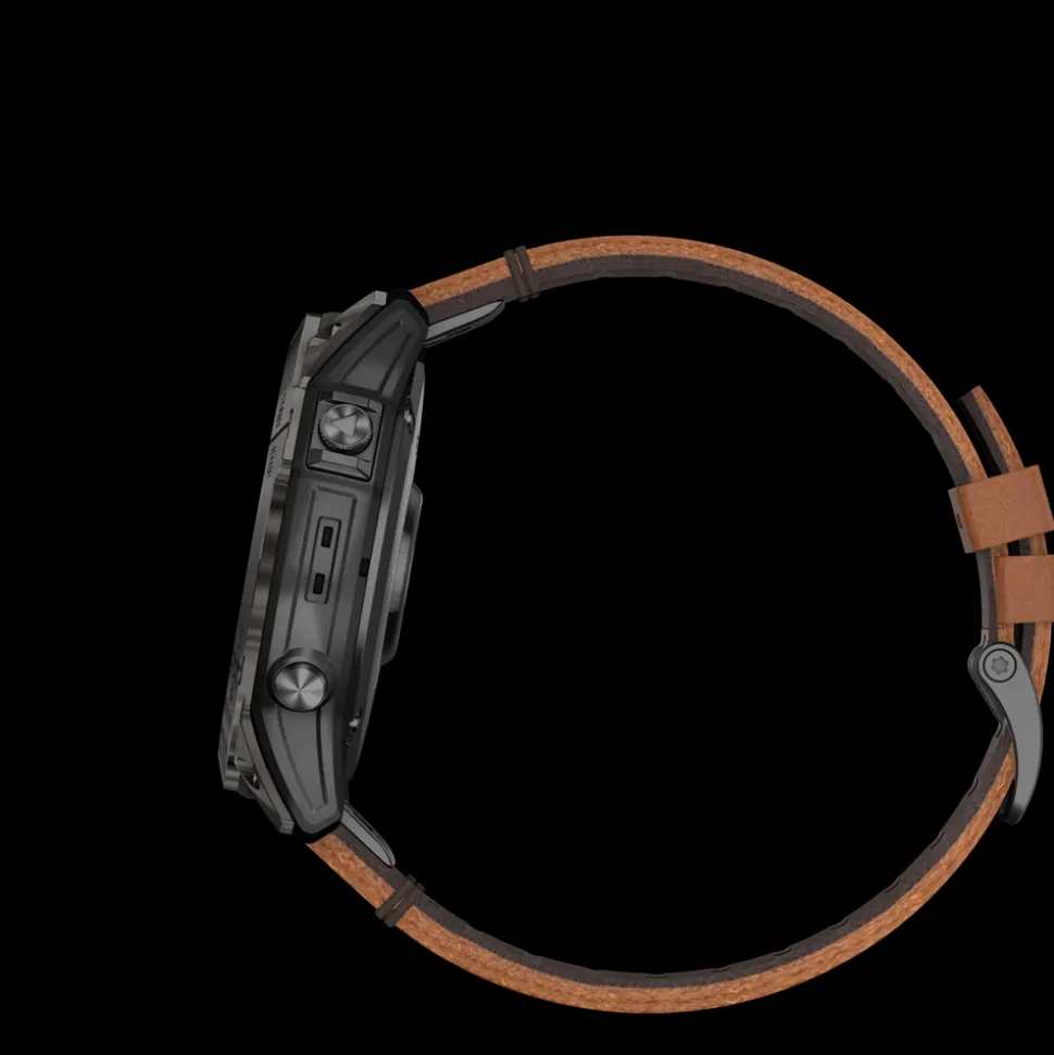 Epix Pro (Gen 2) 010-02804-30 Sapphire Edition Smartwatch, Chestnut, 51 mm