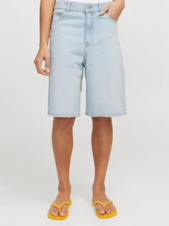 Erin Baggy Shorts, Light Blue Denim, XS