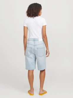 Erin Baggy Shorts, Light Blue Denim, XS