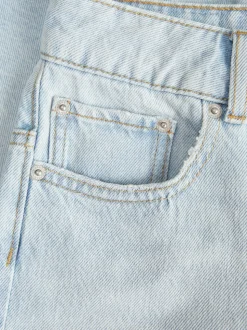 Erin Baggy Shorts, Light Blue Denim, XS