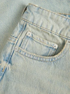 Erin Baggy Shorts, Light Blue Denim Vintage Wash, L
