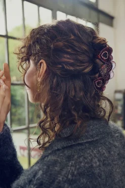 Esca Hårklemme, Maroon