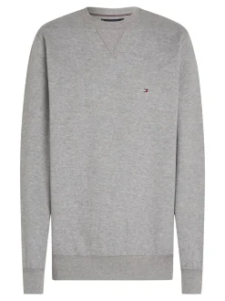 Essential Fleece Crewneck Sweatshirt, Medium Grey Heather, XL
