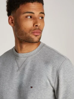 Essential Fleece Crewneck Sweatshirt, Medium Grey Heather, XL