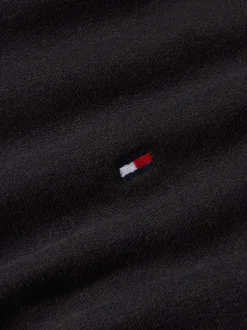 Essential Fleece Hættetrøje, Black, M