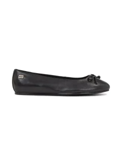 Essential Leather Ballerina, Black, 41