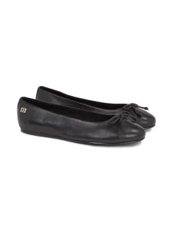 Essential Leather Ballerina, Black, 41