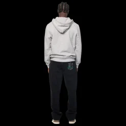 Essential Logo Zip Hættetrøje, Grey, M