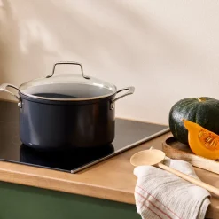 Essential Non-Stick Ceramic Gryde, Black, 3,8 L