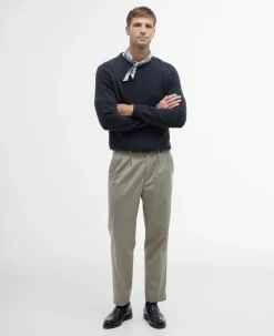 Essential Patch Crew Striktrøje, Charcoal, L