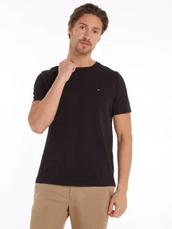 Essential Solid T-shirt, Black, XL