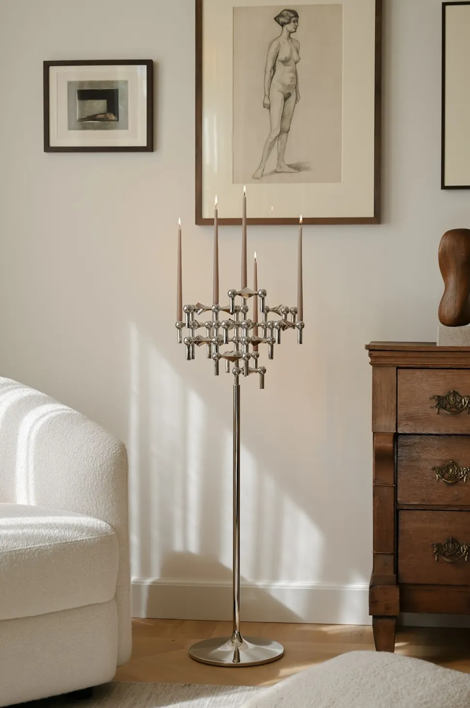 Ester & Erik 6-pak Kertelys, Soft Brown