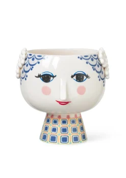 Eva Urtepotteskjuler, Blå, Ø21 cm