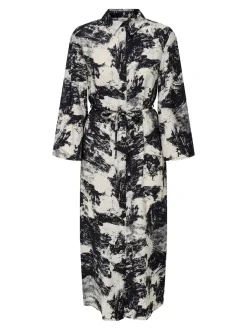 Evelyn Skjortekjole, Black, S