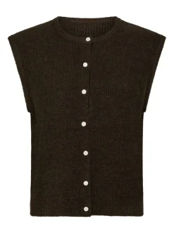 Everest Knit Vest, Brown, 34