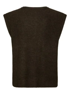 Everest Knit Vest, Brown, 34
