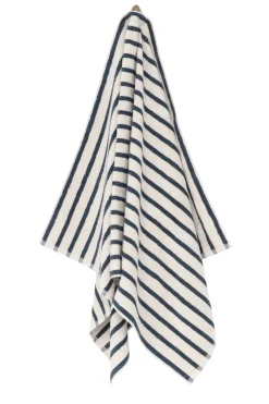 Everyday Stripe Håndklæde, Blue, 50x90 cm