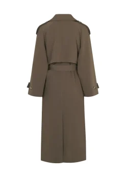 EvieMD Trenchcoat, Espresso, XS
