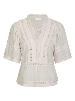 Evienne S Voile Top, Light Pink, 36