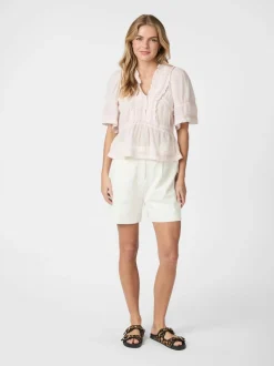 Evienne S Voile Top, Light Pink, 36