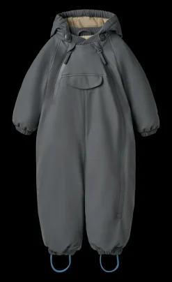 Evig Gummi Flyverdragt, Greyblue, 92 cm