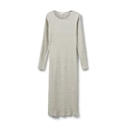 FacitaSY Kjole, Grey Striped, 164 cm